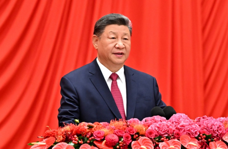 习近平：在庆祝中华人民共和国成立76周年招待会上的讲话