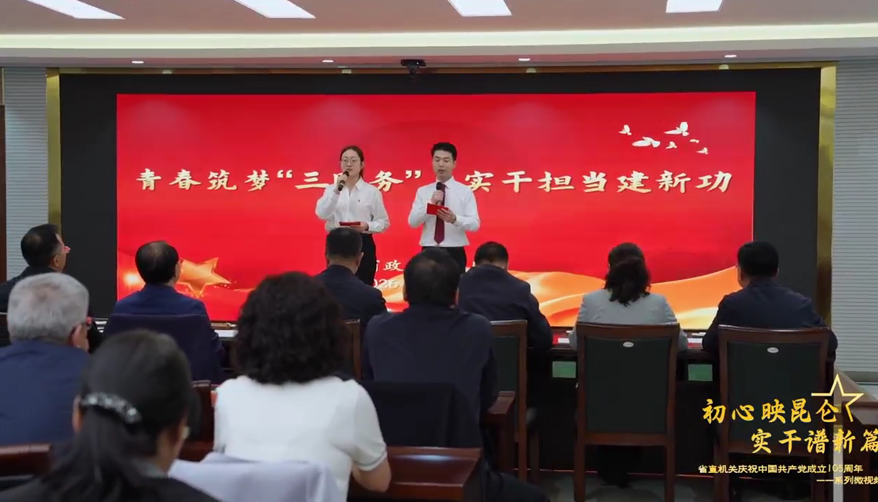 省直机关庆祝中国共产党成立105周年系列微视频——省政府办公厅